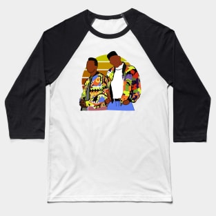 Fresh Prince duo transparant Baseball T-Shirt